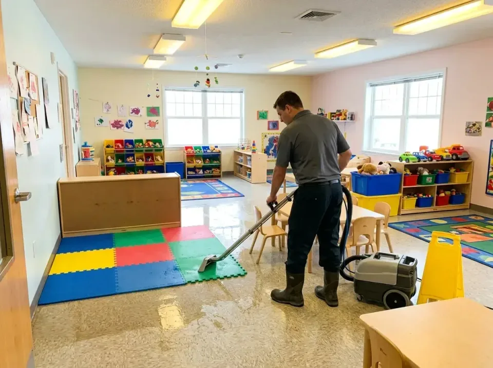 daycare-center-pipe-burst-clea-009 — quality workmanship, Emergency Burst Pipe Water Extraction & Removal in United States